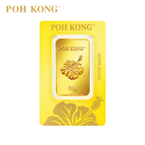 POH KONG 999.9/24K Gold Bunga Raya Gold Bar (50G)