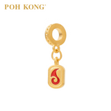 POH KONG 999/24K Yellow Gold NeZha (哪吒) Pendant