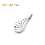 POH KONG 750/18K White Gold Squirrel Pendant