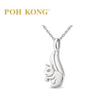 POH KONG 750/18K White Gold Squirrel Pendant