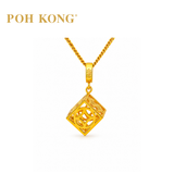POH KONG Happy Love 916/22K Yellow Gold Pendant