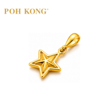 POH KONG 916/22K Yellow Gold Little Lucky Star Pendant