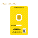 POH KONG 999.9/24K Gold Bunga Raya Gold Bar (0.5G)