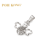 POH KONG 750/18K White Gold Bee Pendant