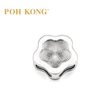 POH KONG 750/18k White Gold Flower Pendant