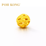 POH KONG 916/22K Yellow Gold Leafy Pendant