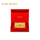 POH KONG 999/24K Pure Gold Dragon & Phoenix Gold Note