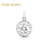 POH KONG 375/9k White Gold Sphere Pendant