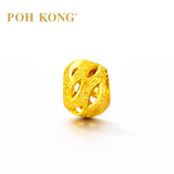POH KONG 916/22K Yellow Gold Leafy Pendant