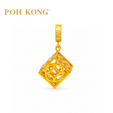 POH KONG Happy Love 916/22K Yellow Gold Pendant
