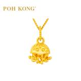 POH KONG 916/22K Yellow Gold Octopus Pendant