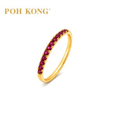 POH KONG 750/18k Yellow Gold Ruby Radiance Ring