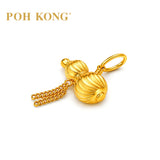 POH KONG 916/22K Yellow Gold Assorted Bottle Gourd Pendant