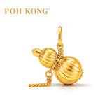 POH KONG 916/22K Yellow Gold Assorted Bottle Gourd Pendant