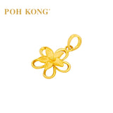 POH KONG 916/22K Yellow Gold Anggun Collection Jasmine Pendant