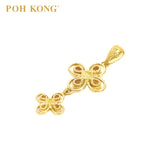 POH KONG 916/22K Yellow Gold Happy Love Ruyi Pendant (2011)