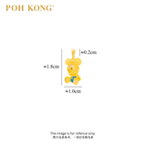 POH KONG Disney 916/22K Gold Enamel Baby Mickey Pendant