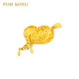 POH KONG Tranz 916/22K Yellow Gold Love Collection Pendant
