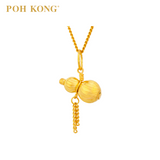 POH KONG 916/22K Yellow Gold Assorted Bottle Gourd Pendant