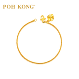 POH KONG 916/22K Yellow Gold Halo of Grace Bracelet