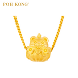 POH KONG 916/22K Yellow Gold Cupcake Bear Charm