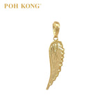 POH KONG 916/22K Yellow Gold Exquisite Wing Pendant