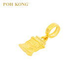 POH KONG 916/22K Yellow Gold Anggun YAMEE Pendant