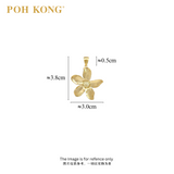 POH KONG 916/22K Gold Anggun Flower Pendant