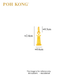 POH KONG 916/22K Yellow Gold Chess Pendant