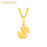 POH KONG Happy Love 916/22K Yellow Gold Pendant (2008)