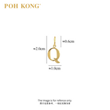 POH KONG 916/22K Yellow Gold Exquisite Alphabet Pendant Q