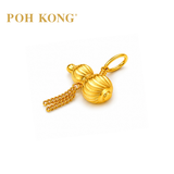 POH KONG 916/22K Yellow Gold Assorted Bottle Gourd Pendant