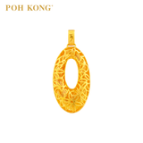 POH KONG 916/22K Yellow Gold Tranz Collection Classic Design Pendant