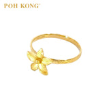 POH KONG 916/22K Yellow Gold Anggun Orkid Ring (2012)