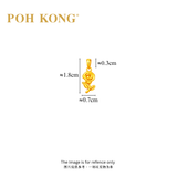 POH KONG 916/22K Yellow Gold Roses Pendant