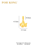 POH KONG 916/22K Yellow Gold Smiling Fish Pendant