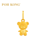 POH KONG 916/22K Yellow Gold Mini Teddy Bear Pendant