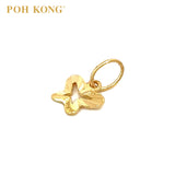 POH KONG 916/22K Yellow Gold Exquisite Little Butterfly Pendant