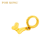 POH KONG Disney Mickey Magic 916/22K Gold Minnie Bow Charm