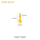 POH KONG Disney Mickey Magic 916 Gold Mickey Trousers Charm Pendant