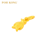POH KONG 916/22K Yellow Gold Penguin Pendant
