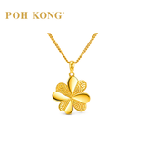 POH KONG Tranz 916/22K Yellow Gold Love Collection Pendant