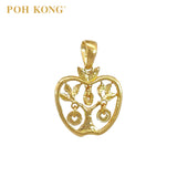 POH KONG 916/22K Yellow Gold Auspicious Prosperous Serenity Pendant