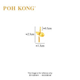 POH KONG 916/22K Yellow Gold Assorted Bottle Gourd Pendant