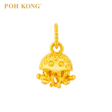 POH KONG 916/22K Yellow Gold Octopus Pendant