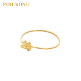 POH KONG 916/22K Yellow Gold Honey Bee Mini Ring