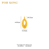 POH KONG 916/22K Yellow Gold Tranz Collection Classic Design Pendant