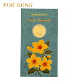 POH KONG 999.9/24K Anggun Bunga Alamanda Gold Wafer Coin