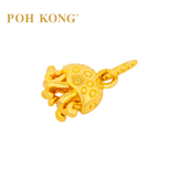 POH KONG 916/22K Yellow Gold Octopus Pendant