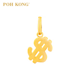 POH KONG Happy Love 916/22K Yellow Gold Pendant (2008)